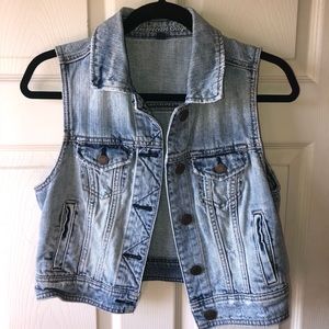 Denim vest